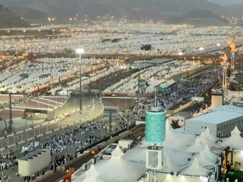 TIMELAPSE: Muslim pilgrims at Jamarat complex as hajj winds down ...